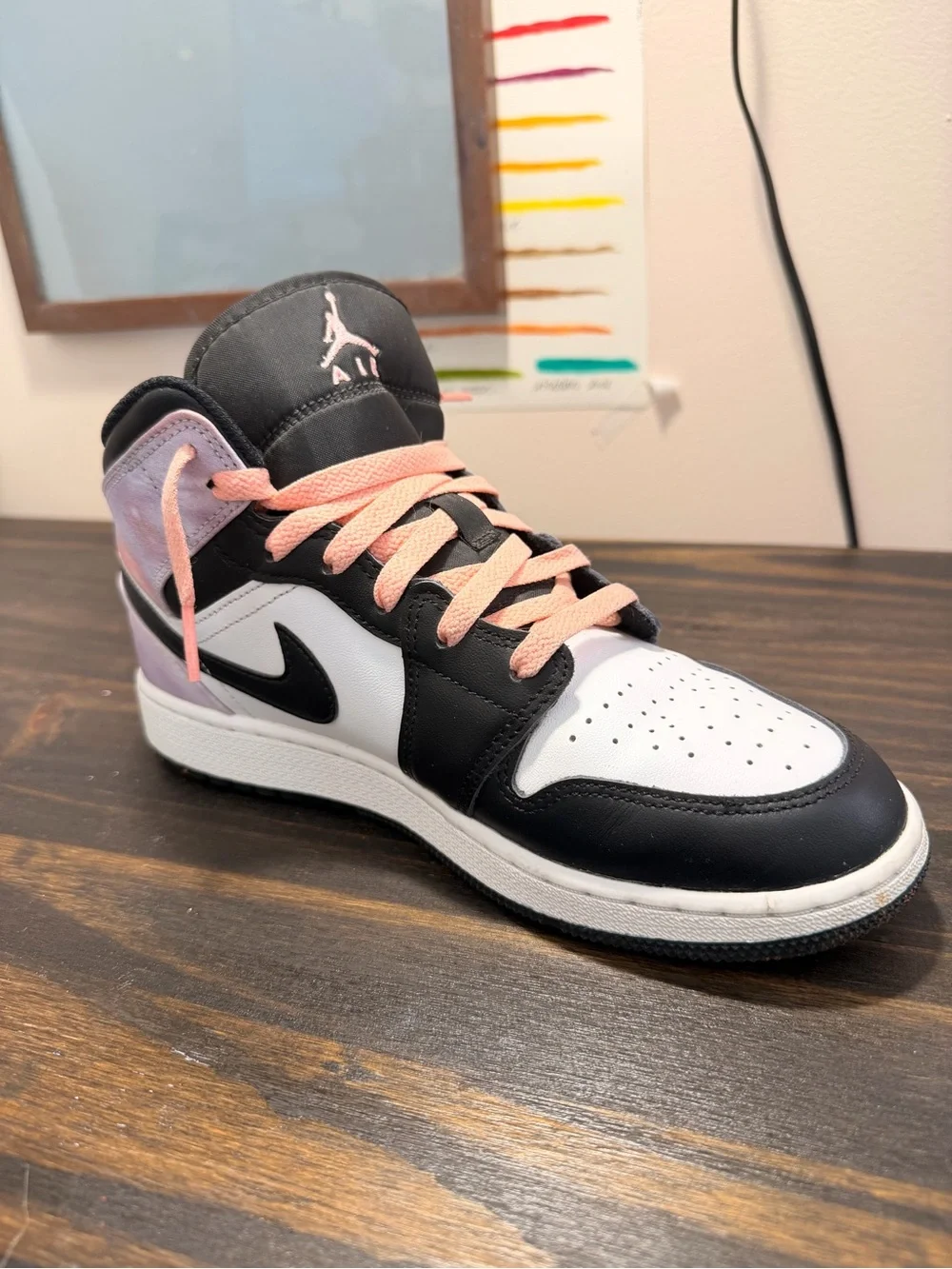 AJ1 Air Jordan 1 Mid Zen Master Size 8 Women 6.5Y